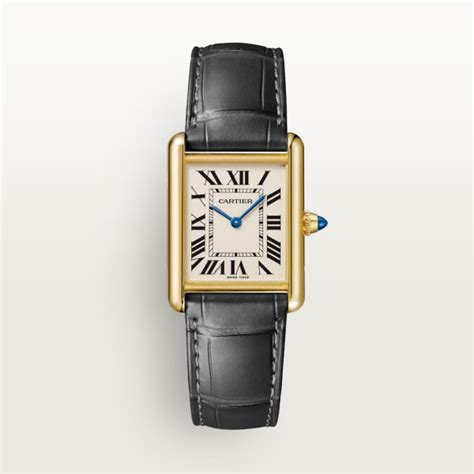 cartier tank louis yellow gold|cartier tank gold women.